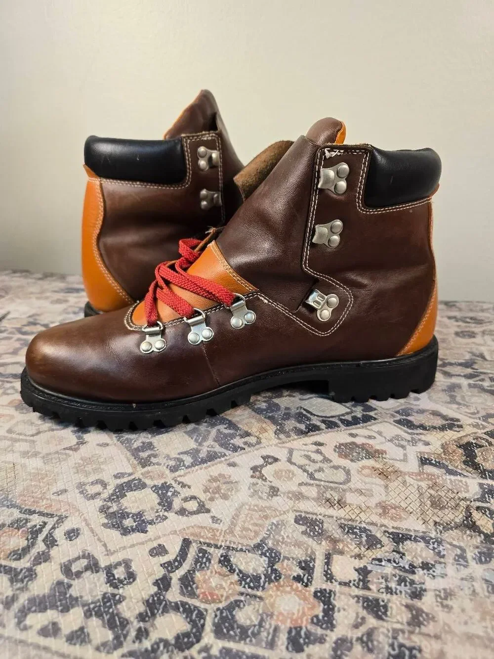 Vintage Timberland 1978 Hiker Super Boot USA Vibram Sole Men’s Size 12